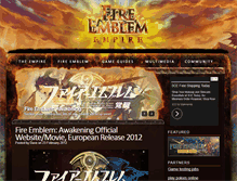 Tablet Screenshot of fireemblemempire.com